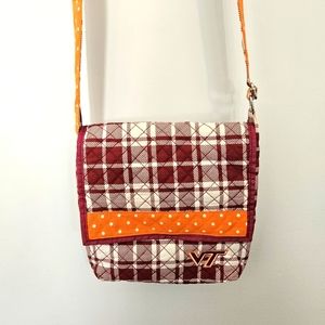 Licensed Spirit Ready Virginia Tech VT Quilted Purse/Tote